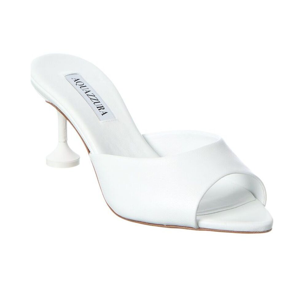 Aquazzura Bisous 65 Leather Sandal